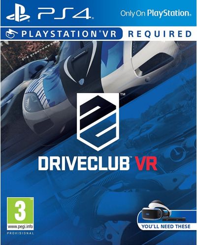 DRIVECLUB VR (PS4 VR) (разопакован) - 1