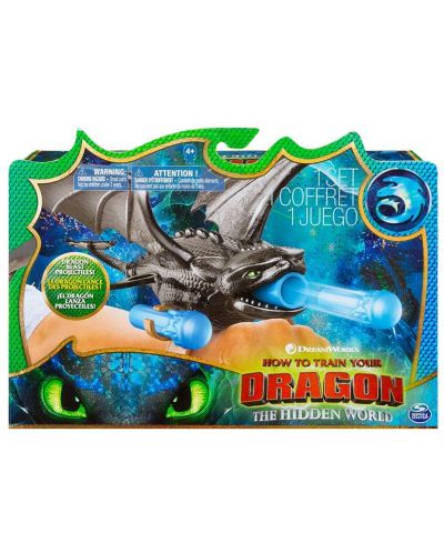 Детска играчка Spin Master Dragons - Захващащ се за ръката дракон, Toothless - 1