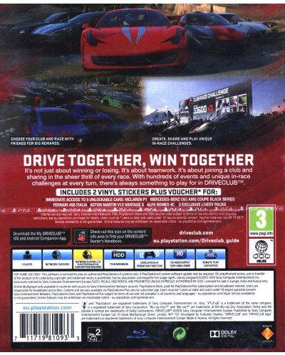 DRIVECLUB - Special Edition (PS4) - 5