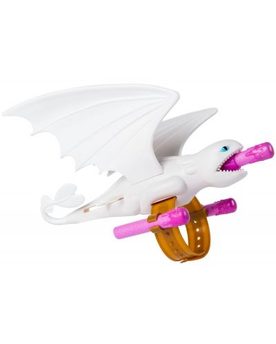 Детска играчка Spin Master Dragons - Захващащ се за ръката дракон, Lightfury - 2