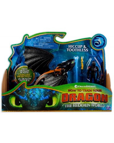 Детска играчка Spin Master Dragons - Hiccup & Toothless - 1