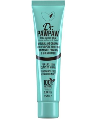 Dr. Pawpaw Мултифункционален балсам за лице и тяло с масло от шеа, 25 ml - 1