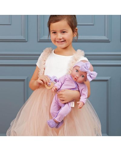Дрехи за кукла Battat Lulla Baby - Пижамка в розово за момиче - 6