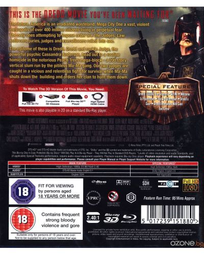 Dredd 3D + 2D (Blu-Ray) - 2