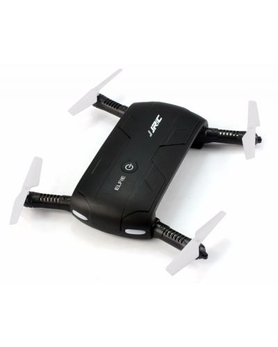 Дрон JJRC H37 ELFIE WiFi FPV 720P HD, Черен