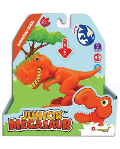 Детска играчка Dragon-I Toys - Динозавър с отваряща се  уста - 1