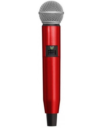 Дръжка за микрофон Shure - WA723, червена - 2