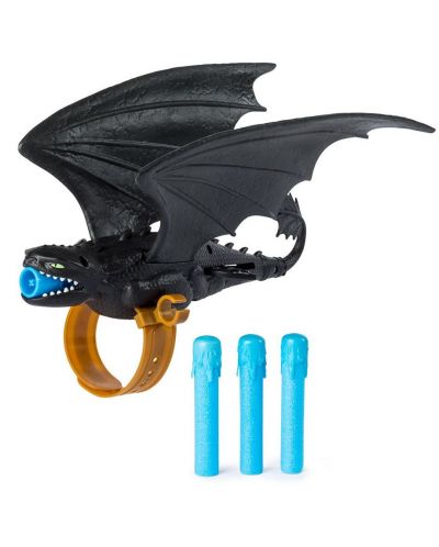 Детска играчка Spin Master Dragons - Захващащ се за ръката дракон, Toothless - 2
