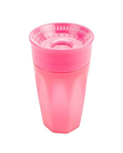 Преходна чаша Dr. Brown's - Розова, 360 градуса, 300 ml - 1