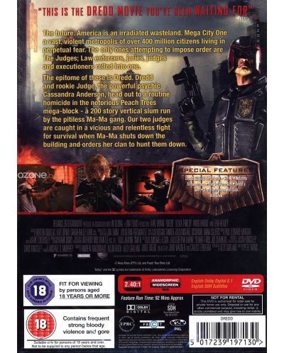 Dredd (DVD) - 3