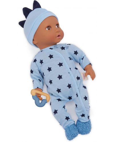 Дрехи за кукла Battat Lulla Baby - Облекло за момче в синьо с обувки - 2