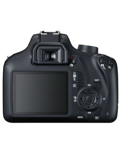 DSLR фотоапарат Canon - EOS 4000D, EF-S18-55mm, SB130, черен - 3