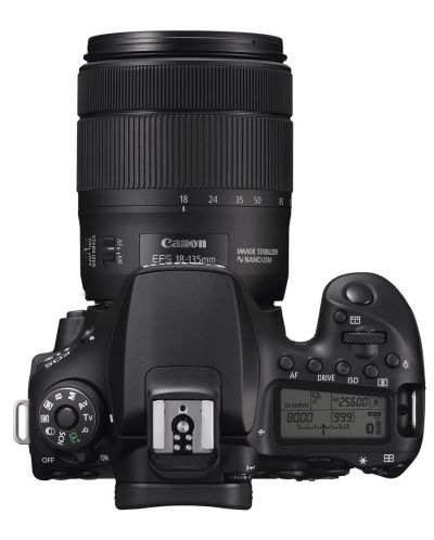 DSLR фотоапарат Canon - EOS 90D, EF-S 18-135mm, черен - 5