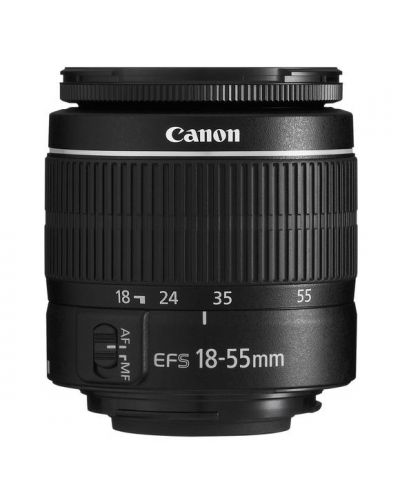 DSLR фотоапарат Canon - EOS 250D, EF-S 18-55mm, черен - 3