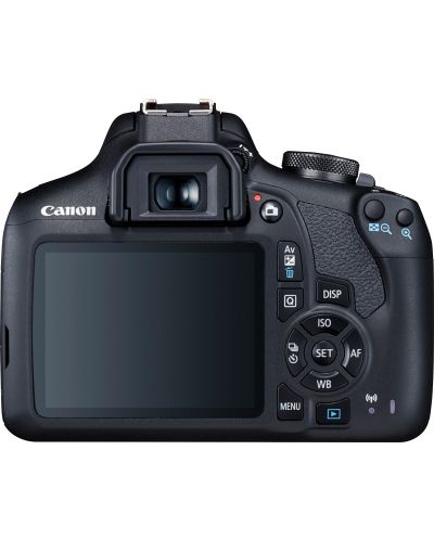 DSLR фотоапарат Canon - EOS 2000D, EF-S 18-55mm, EF 50mm, черен - 3