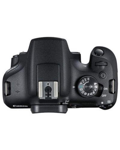 DSLR фотоапарат Canon - EOS 2000D, EF-S 18-55mm, SB130, черен - 10
