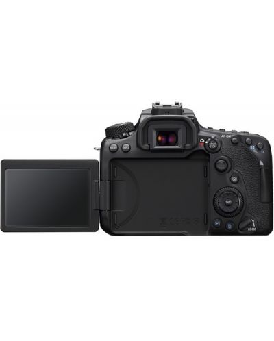 DSLR фотоапарат Canon - EOS 90D, EF-S 18-135mm IS Nano, черен - 6