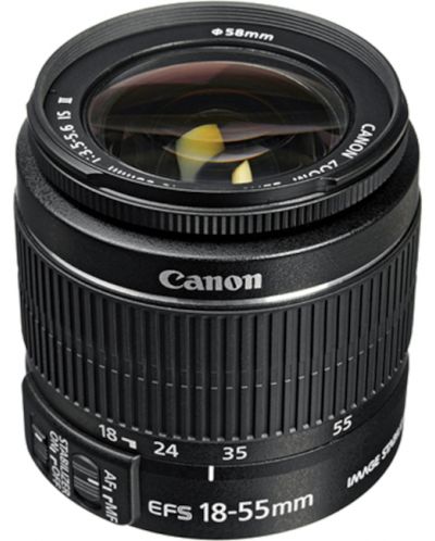DSLR фотоапарат Canon - EOS 2000D, EF-S 18-55mm, черен - 8