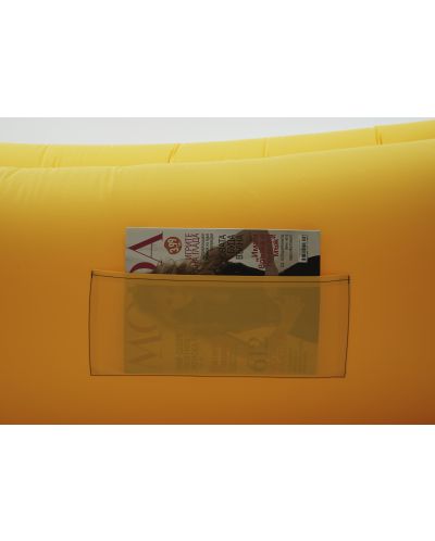 Надуваемо легло Bubble Bed – Yellow - 4