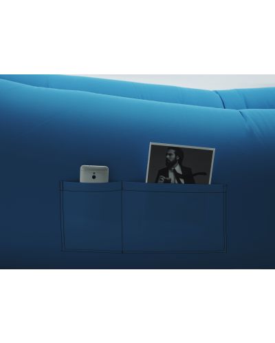 Надуваемо легло Bubble Bed - Turquoise Blue - 3