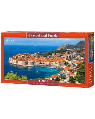 Панорамен пъзел Castorland от 4000 части - Дубровник, Хърватия - 1