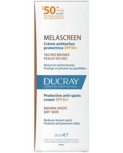 Ducray Melascreen Защитен крем против петна, SPF50+, 50 ml - 3