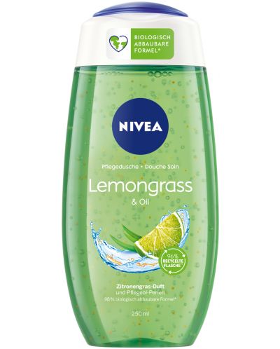 Nivea Душ гел Lemongrass & Oil, 250 ml - 1