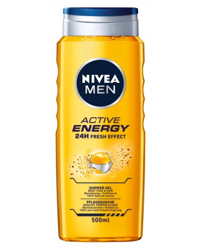 Nivea Men Душ гел Active Energy, 500 ml - 1
