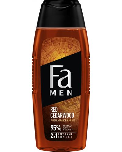 Fa Men Fine Fragrances Душ гел, червен кедър, 400 ml - 1