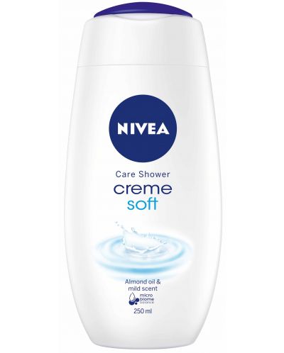Nivea Душ гел Crème Soft, 250 ml - 1