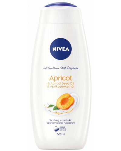 Nivea Душ гел Apricot & Apricot Seed Oil, 500 ml - 1