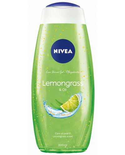 Nivea Душ гел Lemongrass & Oil, 500 ml - 1