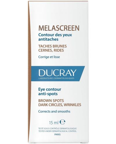 Ducray Melascreen Крем срещу петна за околоочен контур, 15 ml - 3