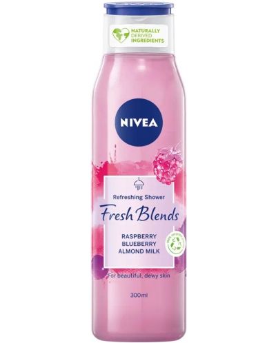 Nivea Fresh Blends Душ гел, Raspberry, 300 ml - 1