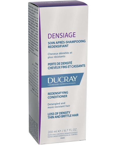 Ducray Densiage Уплътняващ балсам за обем, 200 ml - 3