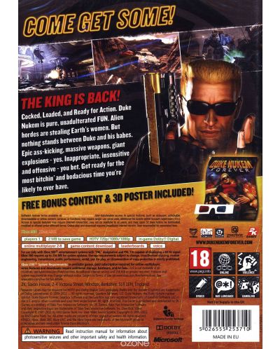 Duke Nukem Forever - Kick Ass Edition (Xbox 360) - 3