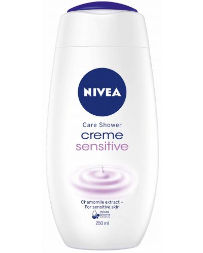 Nivea Душ гел Crème Sensitive, 250 ml - 1