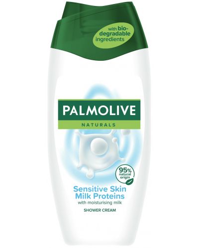 Palmolive Naturals Душ гел, мляко и протеини, 250 ml - 1
