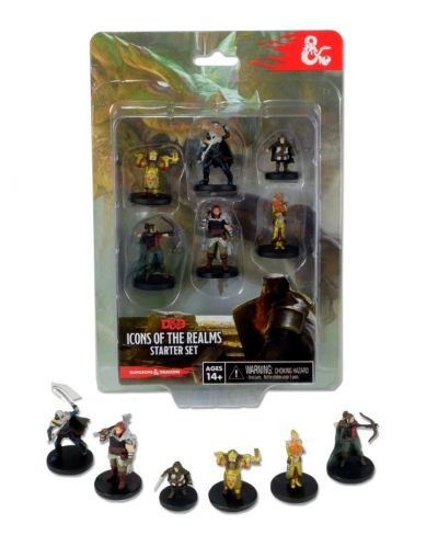 Игра с миниатюри Dungeons &amp; Dragons Miniatures - Icons of the Realms: Starter Set - Архивирано ску