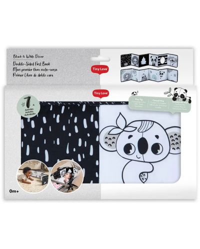 Двустранна книжка-обиколник Tiny Love Black&White Decor - 7