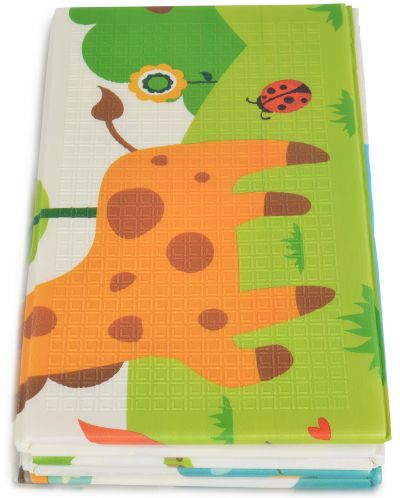 Двулицево сгъваемо термо килимче Moni Toys - Jungle - 3
