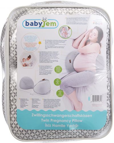 Двойна възглавница за бременни BabyJem - 9
