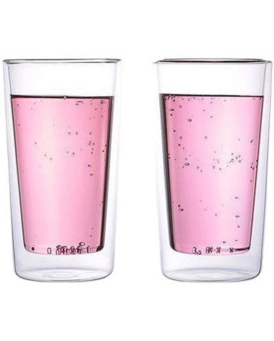 Двустенни стъклени чаши Faubourg - 2 броя, 350 ml - 1