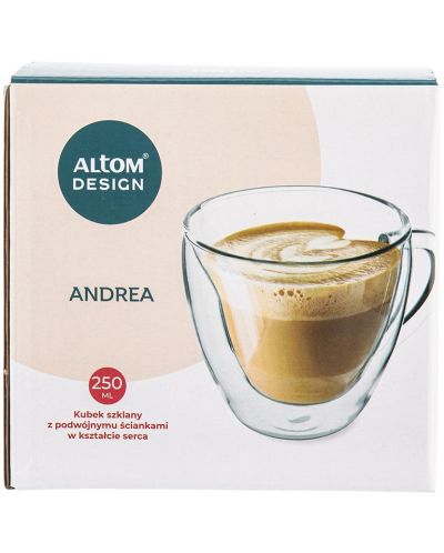 Двустенна чаша за кафе ADS - Andrea, 250 ml - 2