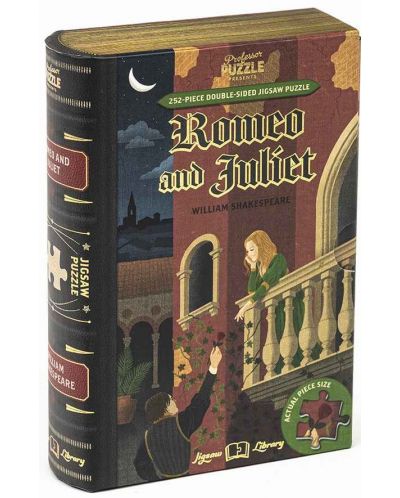 Двустранен пъзел Professor Puzzle от 252 части - Ромео и Жулиета - 1