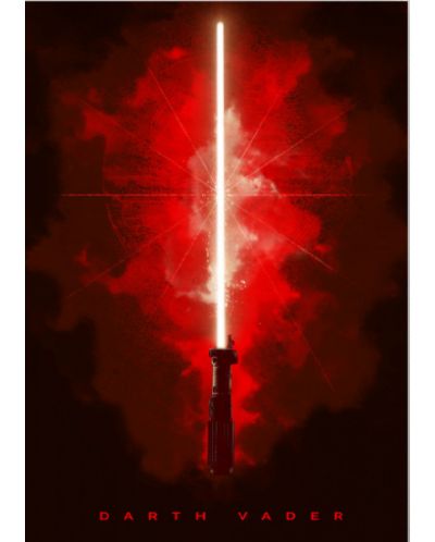 Метален постер Displate - Darth Vader - 1