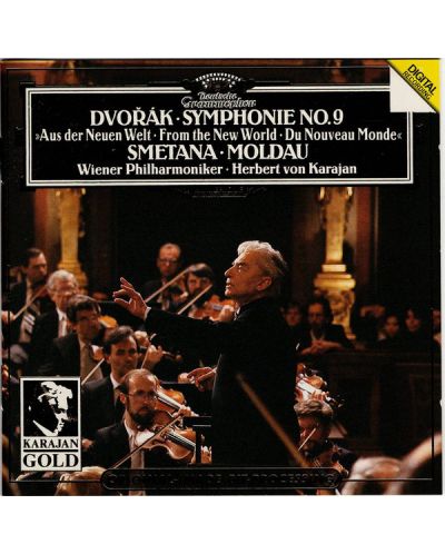Dvorák: Symphony No.9 , Op.95, B. 178 "From the New World" / Smetana: The Moldau (CD) - 1
