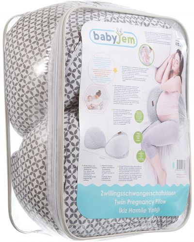 Двойна възглавница за бременни BabyJem - 8