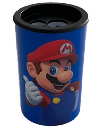 Двойна острилка Panini Super Mario - Blue - 1