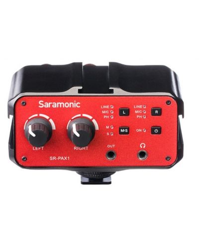 Аудио миксер Saramonic - SR-PAX1, червен - 1